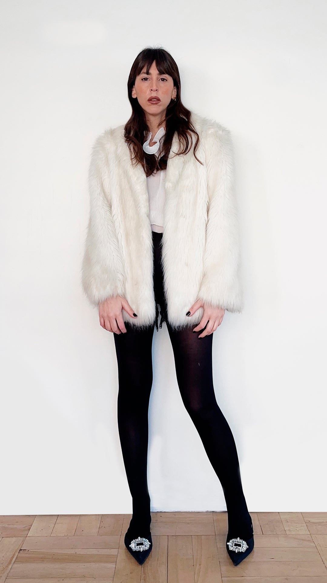 COAT BLANCO