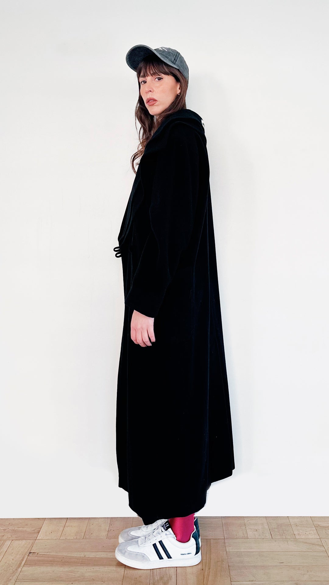 LONG COAT NEGRO