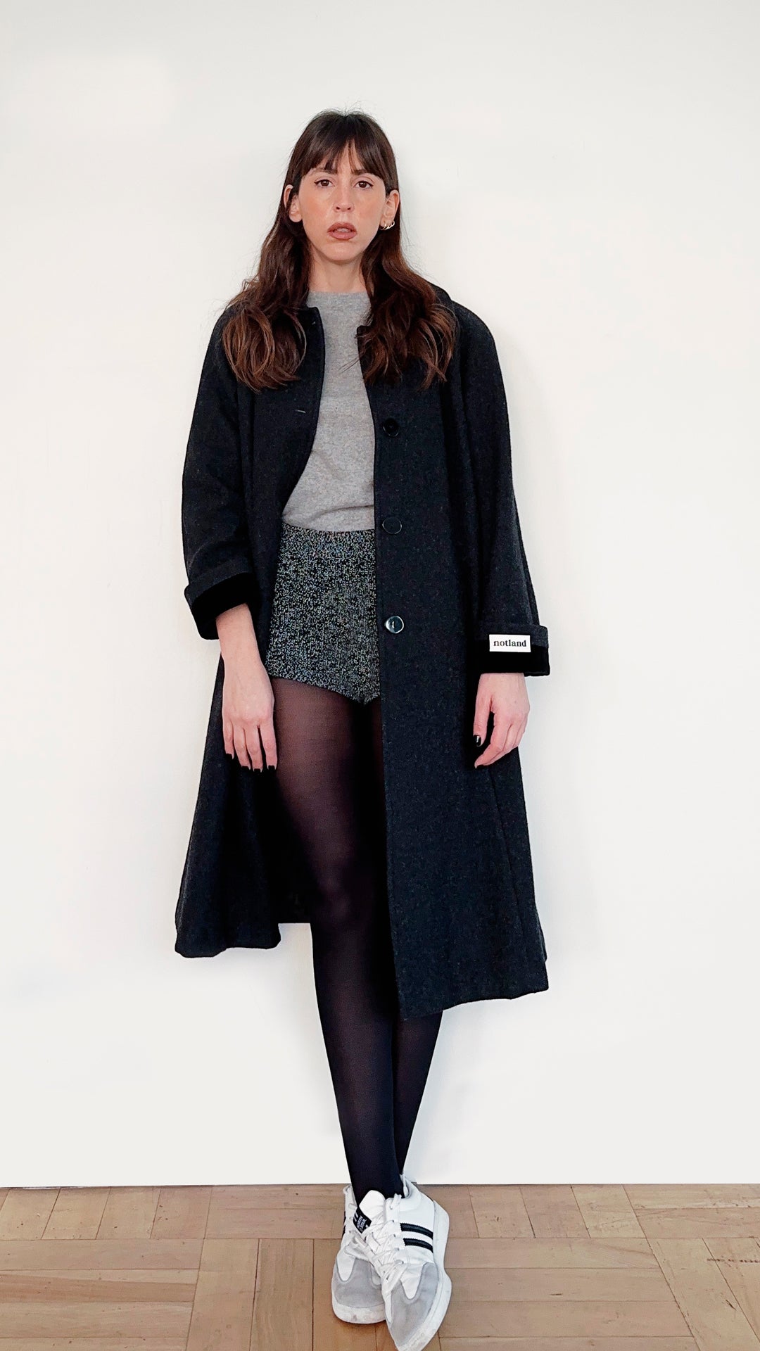 LONG COAT GRIS