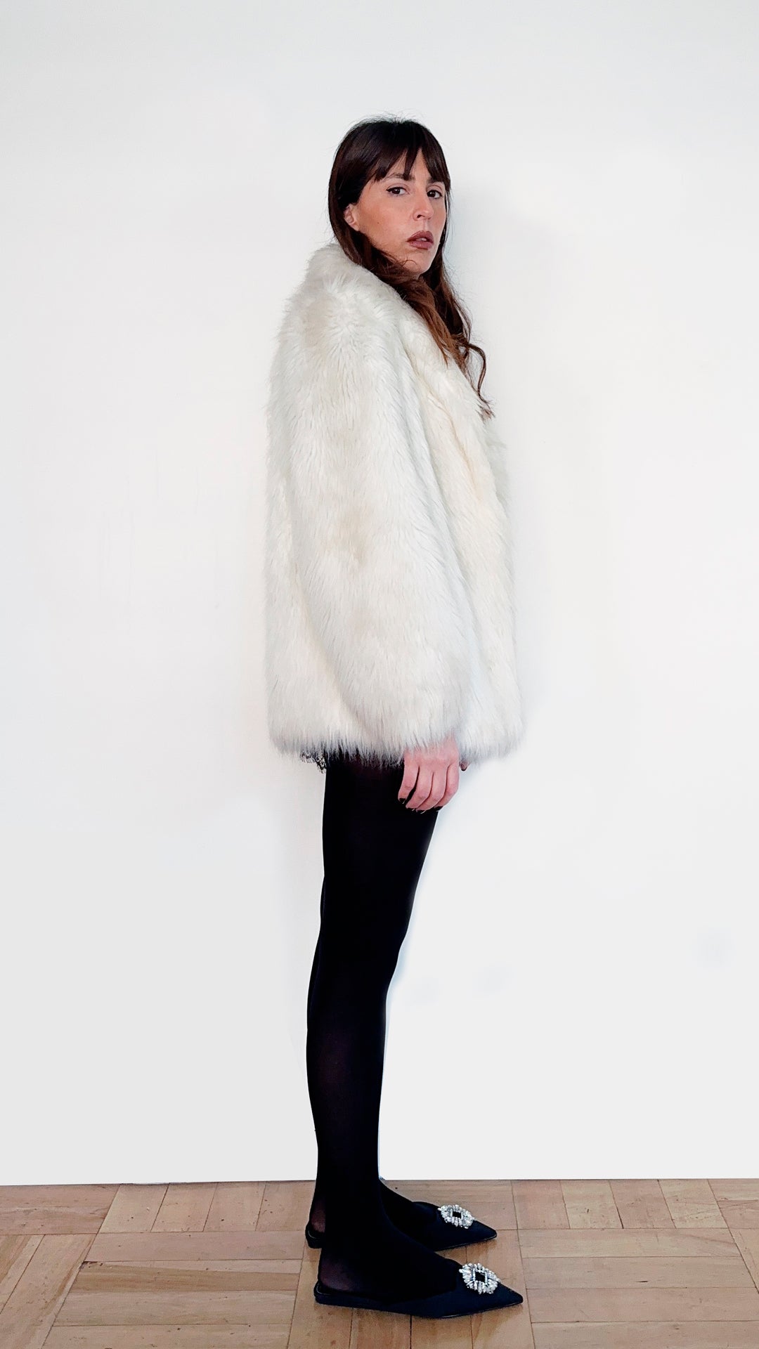 COAT BLANCO