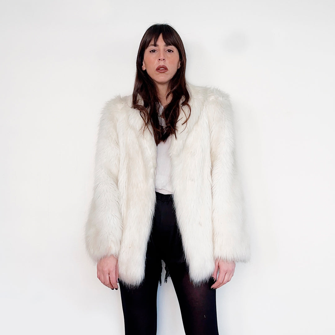 COAT BLANCO