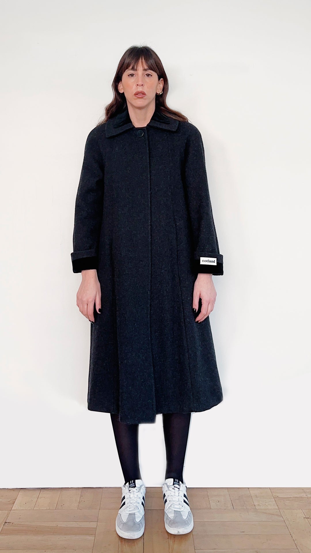 LONG COAT GRIS