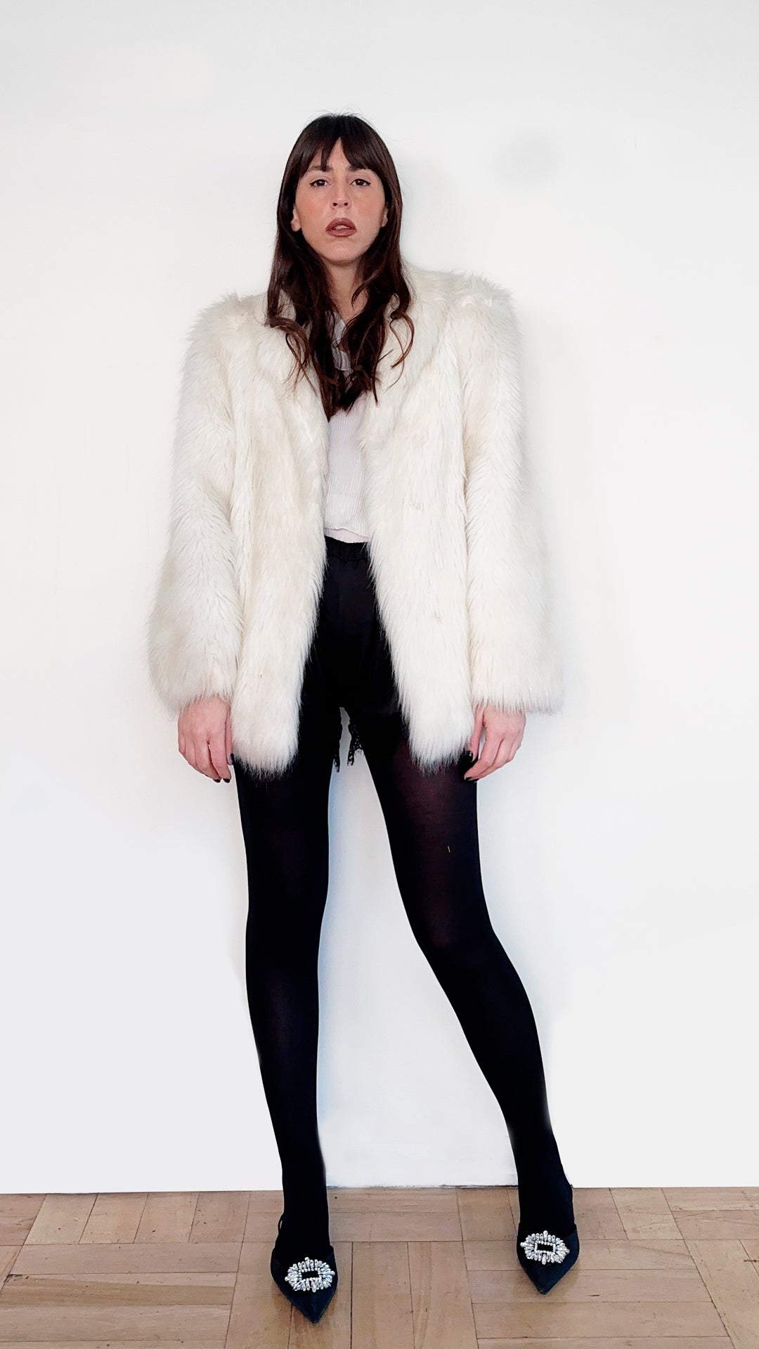 COAT BLANCO