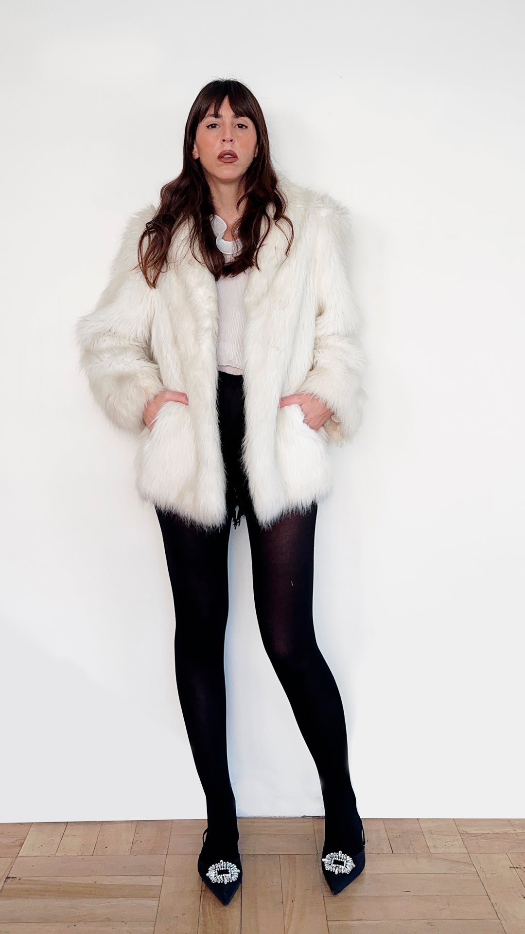 COAT BLANCO