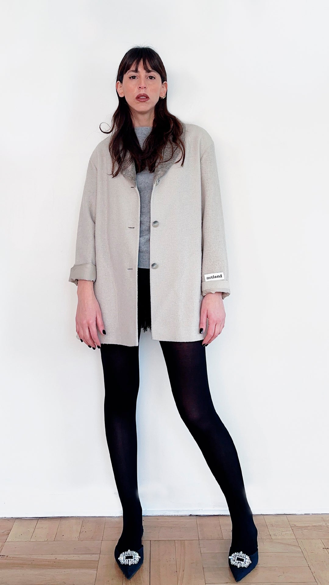 BLAZER JACKET GRIS