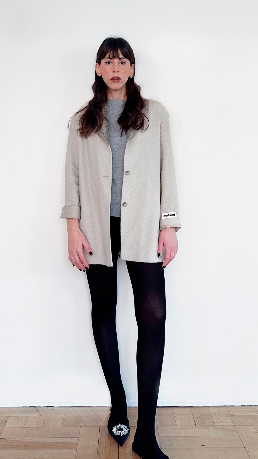 BLAZER JACKET GRIS