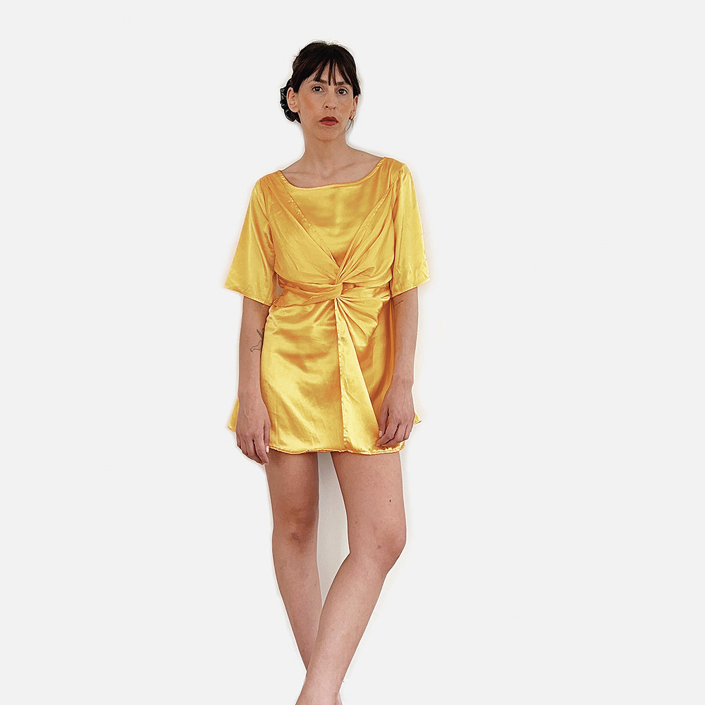 MINI DRESS AMARILLO