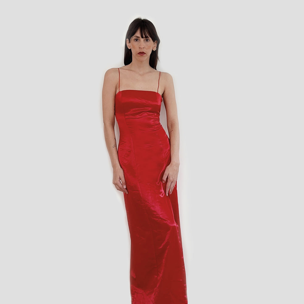 MAXI DRESS ROJO